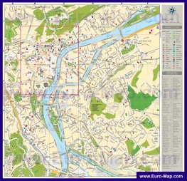 Туристическая Карта Антверпена
