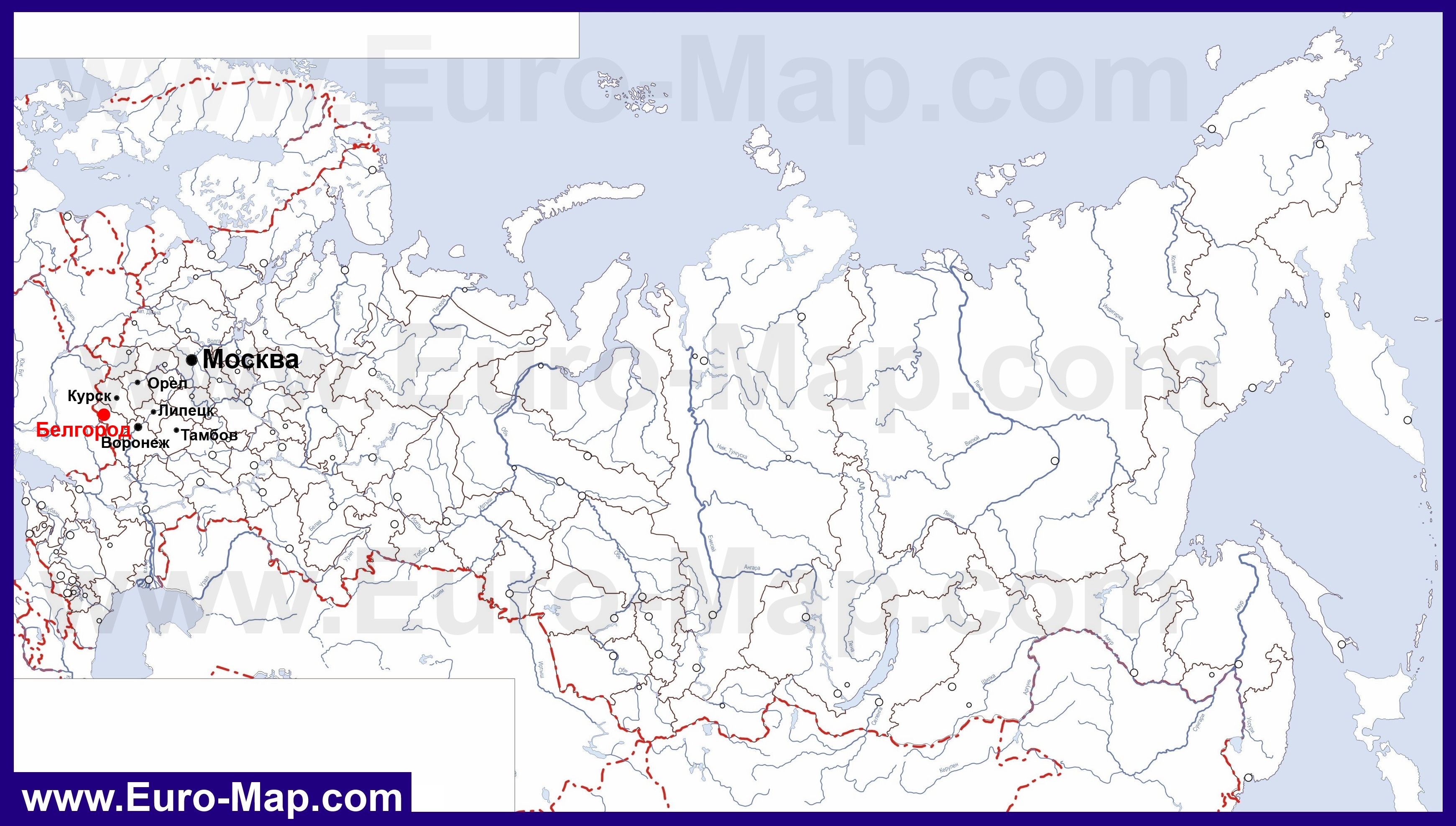 Карта Белгорода С Улицами И Номерами Домов Скачать
