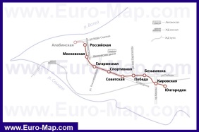 Карта Самары С Маршрутами Транспорта