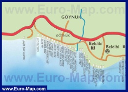 Туристическая Карта Мармариса