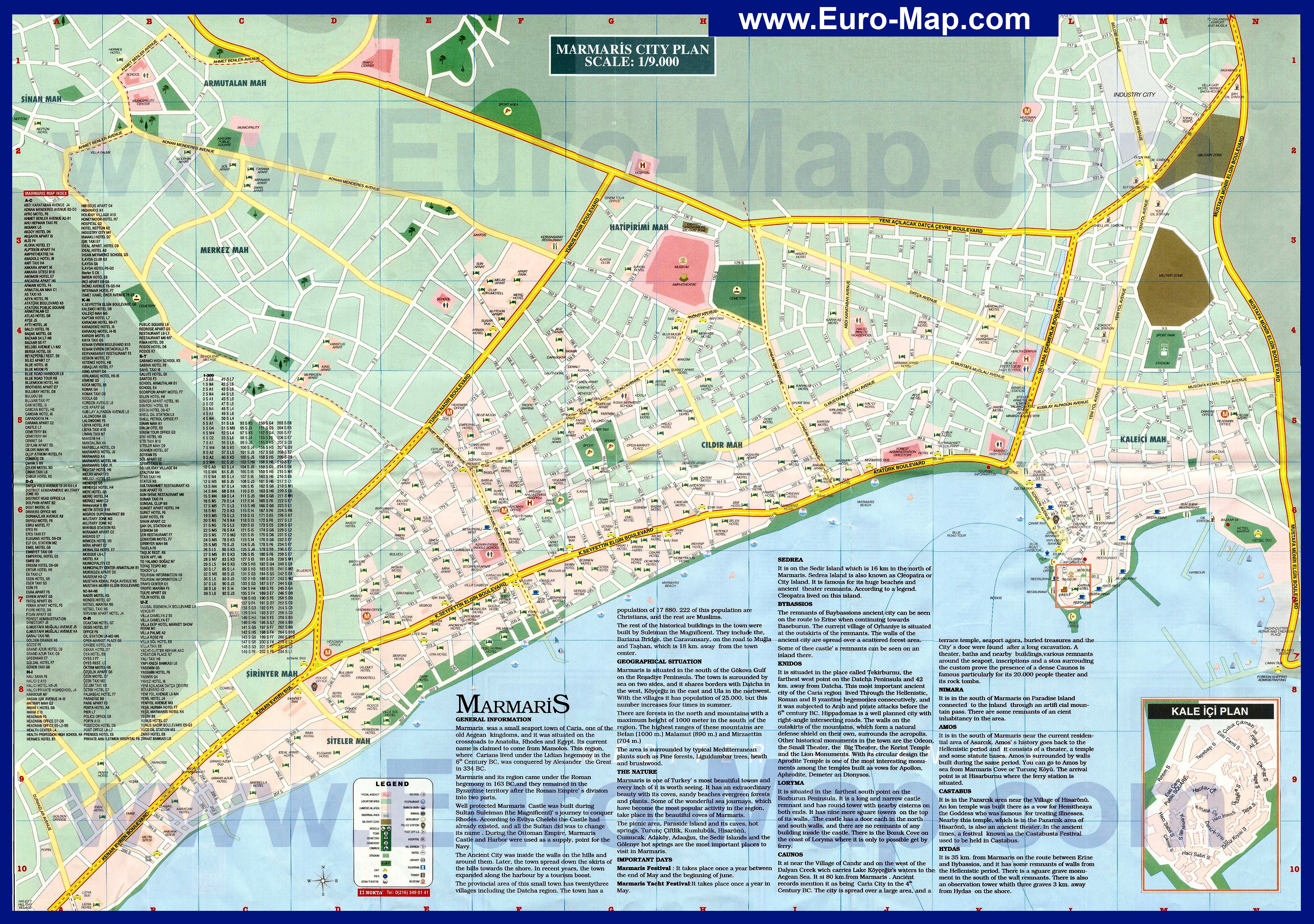 Туристическая Карта Мармариса