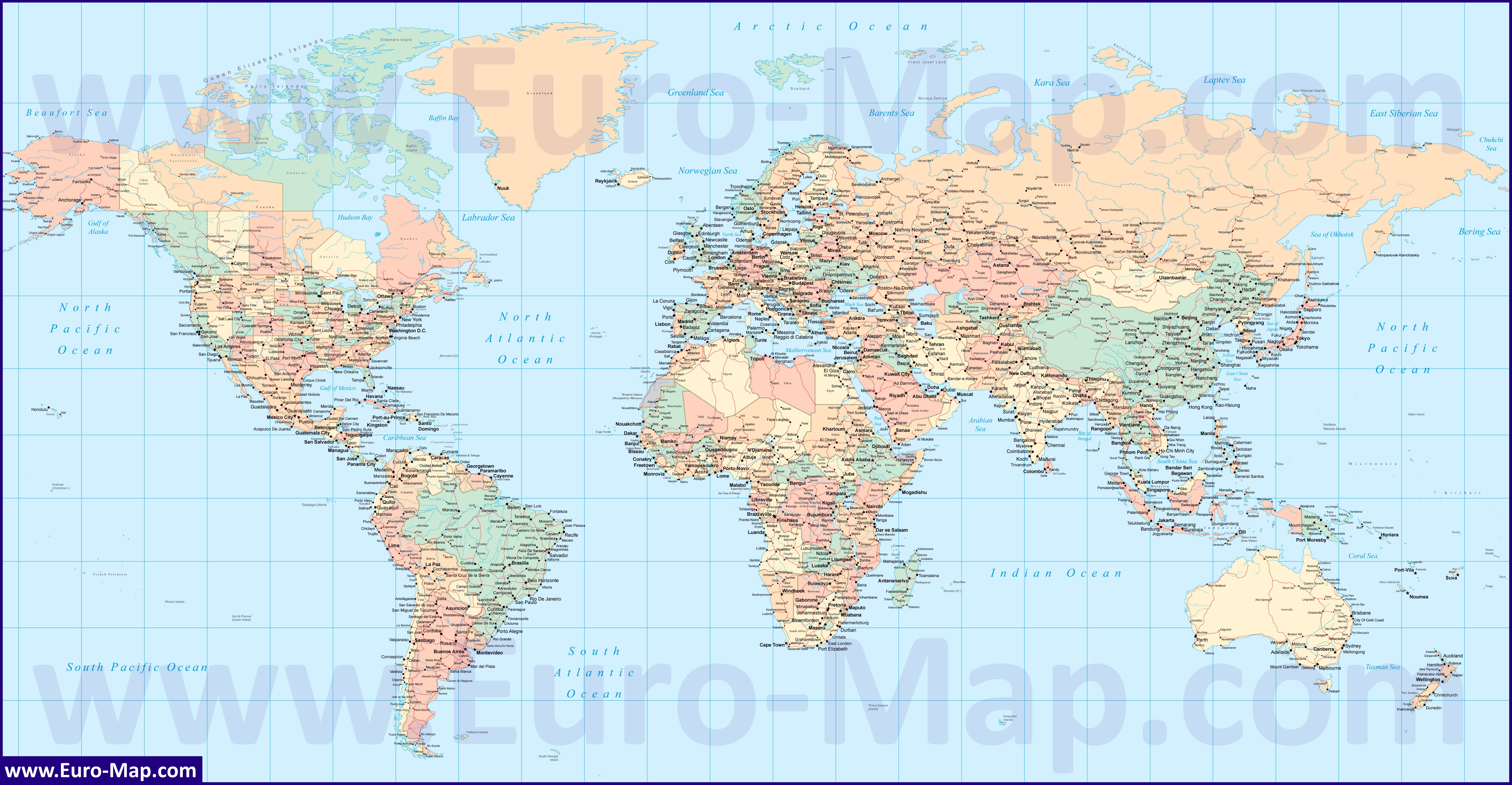 политическая карта мира играть онлайн