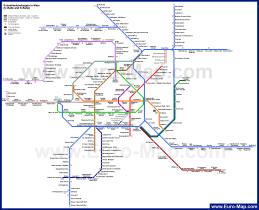 Карта метро Вены