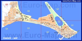Карта курорта Поморие