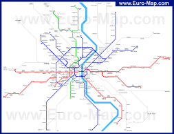 Карта метро Кёльна
