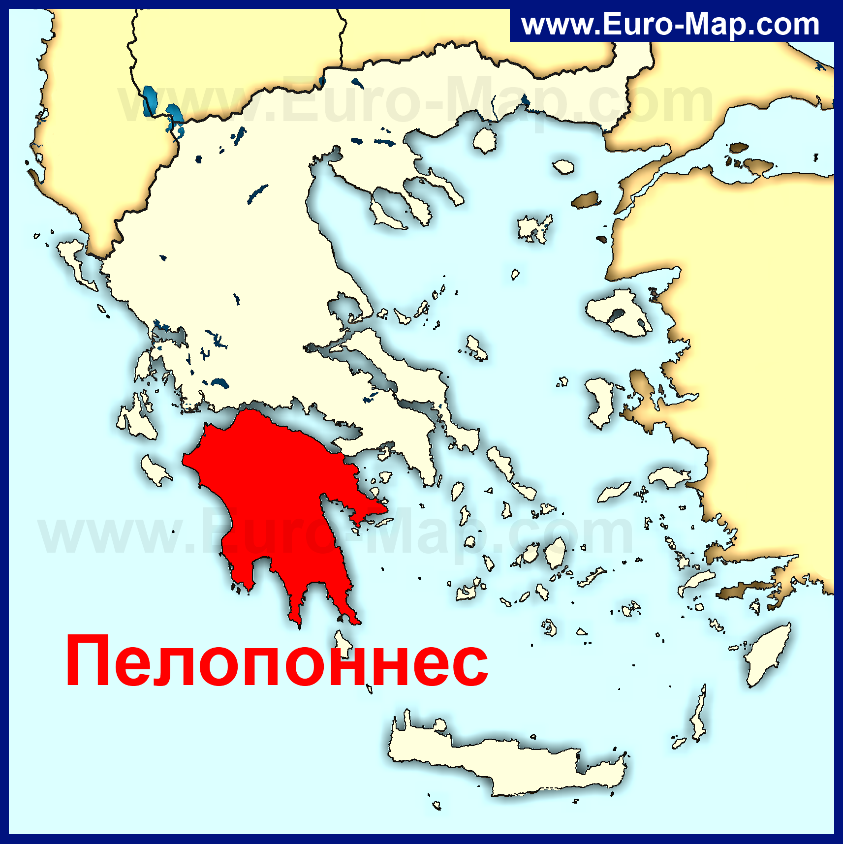 Полуостров пелопоннес на карте древней греции дрель ловеч болгария