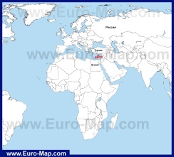 Остров Кипр на карте мира
