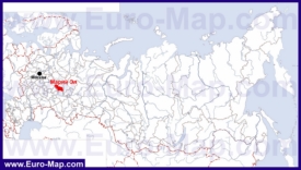 Марий Эл на карте России