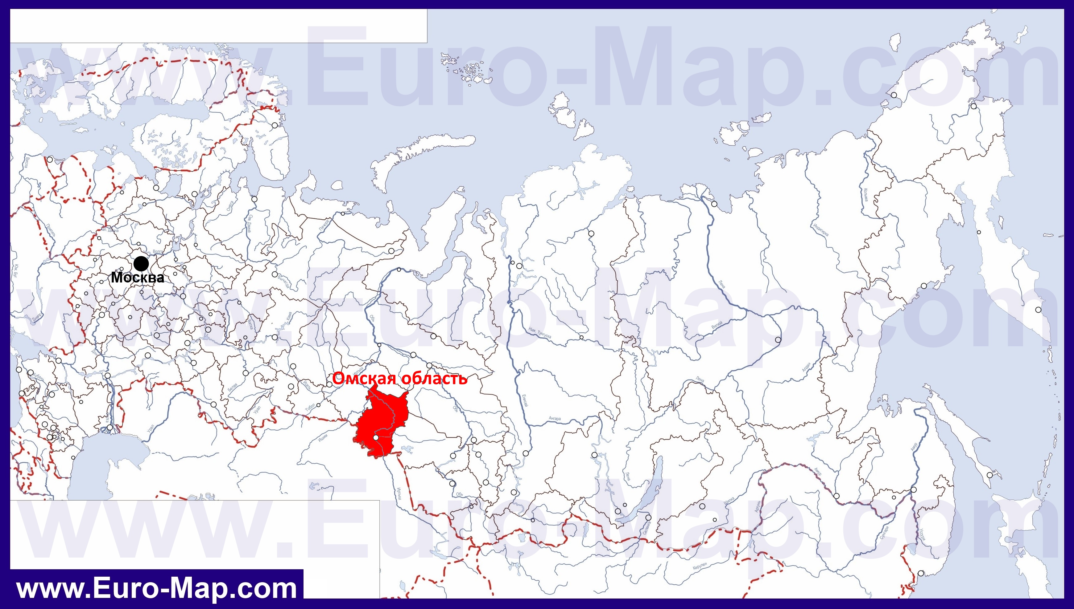 Покажи на карте где находится омск. Омск где расположен на карте России. Омская область на карте России. Орская область на карте Росси.