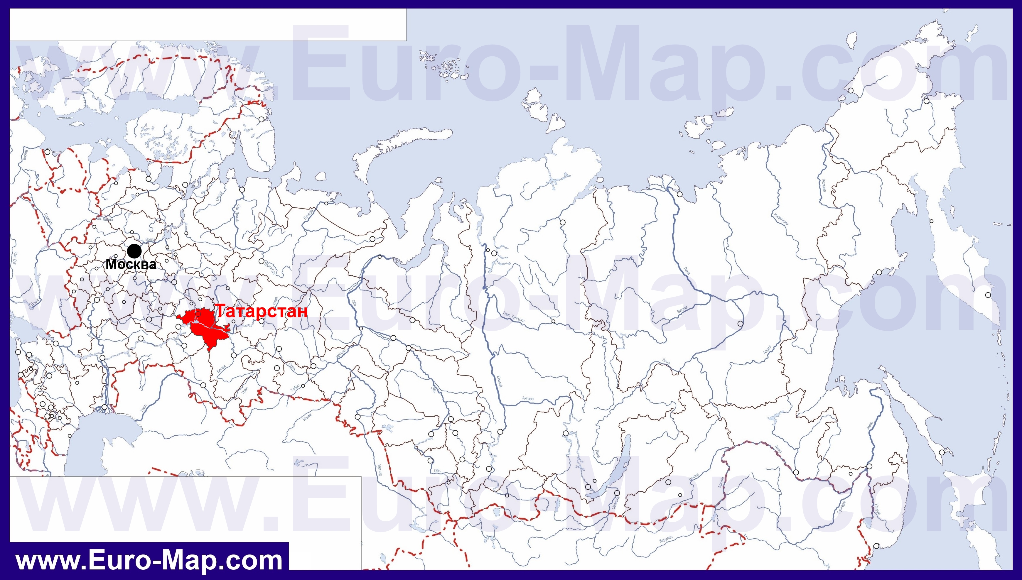 Карты Татарстана