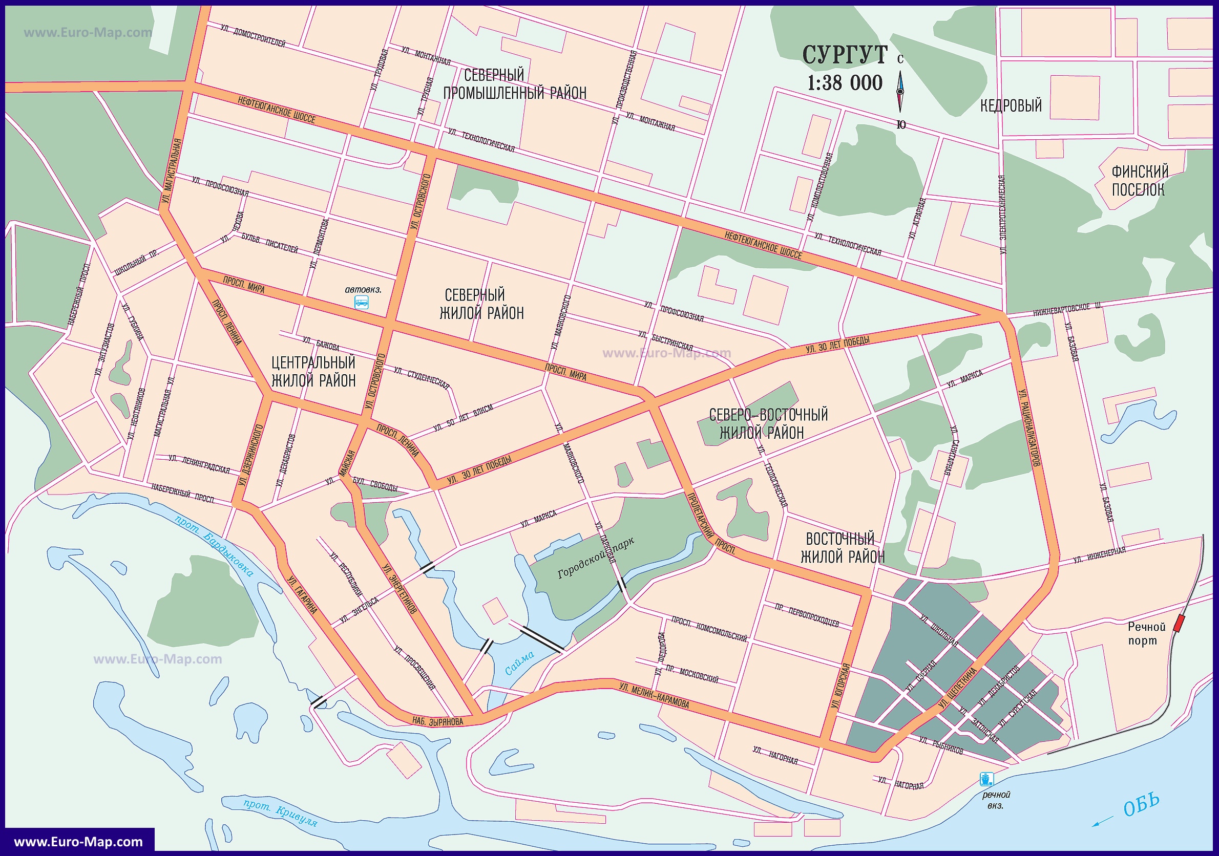 Город сургут расположен. Сургут карта города с улицами. Карта Сургута по районам города. Карта Сургута с микрорайонами. Город Сургут на карте.