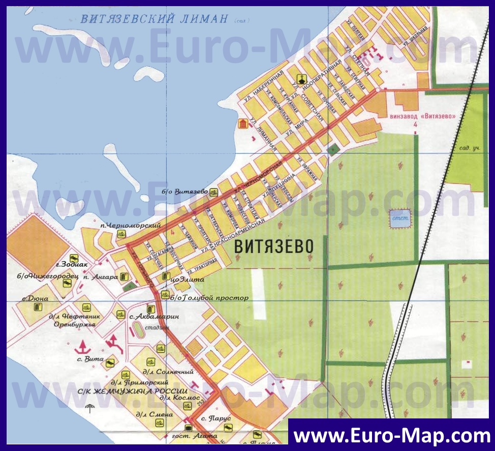 Карта соль илецка с улицами и номерами домов и гостиницами и отелями