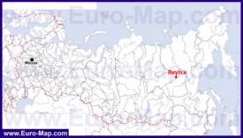 Якутск на карте России