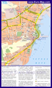 Подробная карта города Керчь