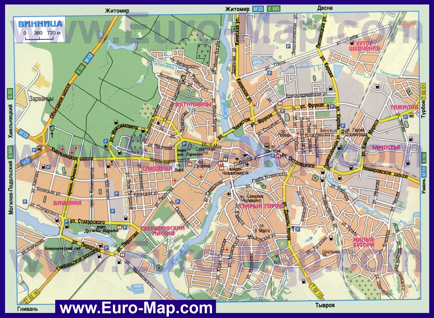 Карта юнокоммунаровска с улицами и номерами домов